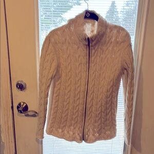 Irelandseye Cream Cable Knit Sweater